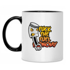 Кружка двухцветная