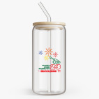 Банка с бамбуковой крышкой