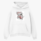 Толстовка худи оверсайз