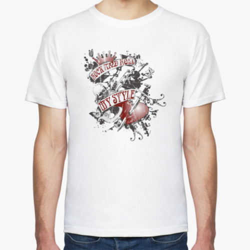 Футболка с принтом Rock'n'roll