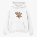 Толстовка худи оверсайз