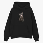 Толстовка худи оверсайз