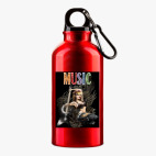 Металлическая бутылка 400 мл UV-DTF