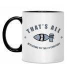 Кружка двухцветная