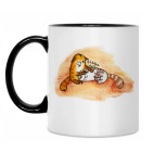 Кружка двухцветная