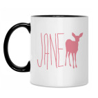 Кружка двухцветная