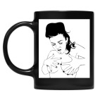 Кружка цветная UV-DTF