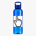 Прозрачная спортивная бутылка