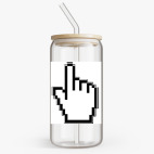 Банка с бамбуковой крышкой