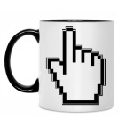 Кружка двухцветная