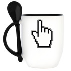 Кружка с ложкой