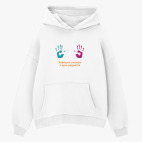 Толстовка худи оверсайз