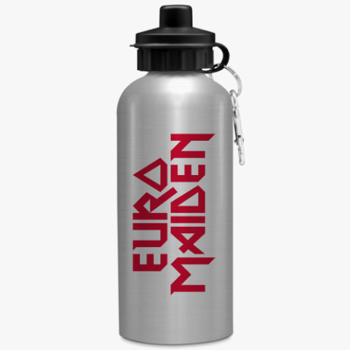 Бутылка с карабином (500 мл) с принтом Евромайдан