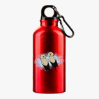 Металлическая бутылка 400 мл UV-DTF