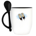 Кружка с ложкой