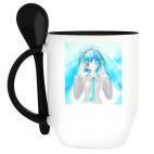 Кружка с ложкой