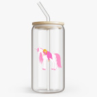 Банка с бамбуковой крышкой