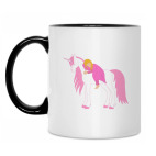 Кружка двухцветная