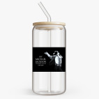 Банка с бамбуковой крышкой