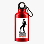 Металлическая бутылка 400 мл UV-DTF