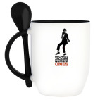 Кружка с ложкой