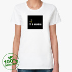 Женская футболка органик