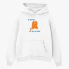 Толстовка худи оверсайз