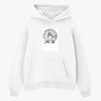 Толстовка худи оверсайз