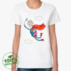 Женская футболка органик