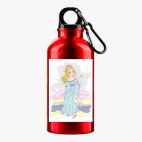 Металлическая бутылка 400 мл UV-DTF