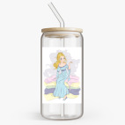 Банка с бамбуковой крышкой