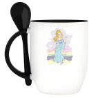 Кружка с ложкой