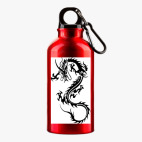 Металлическая бутылка 400 мл UV-DTF