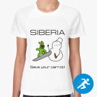 Женская спортивная футболка