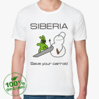 Мужская футболка органик