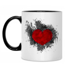 Кружка двухцветная