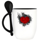 Кружка с ложкой