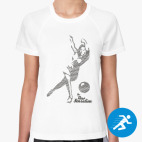 Женская спортивная футболка