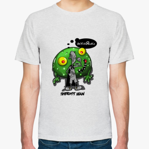Футболка с принтом Человек-Шпротт