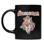 Кружка цветная UV-DTF