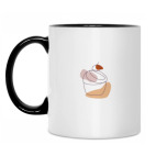 Кружка двухцветная