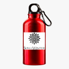 Металлическая бутылка 400 мл UV-DTF