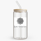 Банка с бамбуковой крышкой