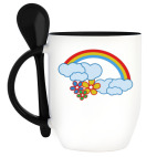 Кружка с ложкой