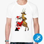 Мужская спортивная футболка