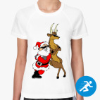 Женская спортивная футболка