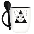 Кружка с ложкой