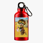 Металлическая бутылка 400 мл UV-DTF