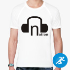 Мужская спортивная футболка