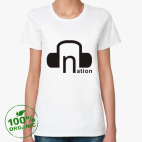 Женская футболка органик